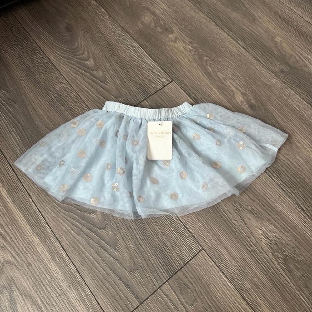 Kardashian Kids Tutu Blue Skirt